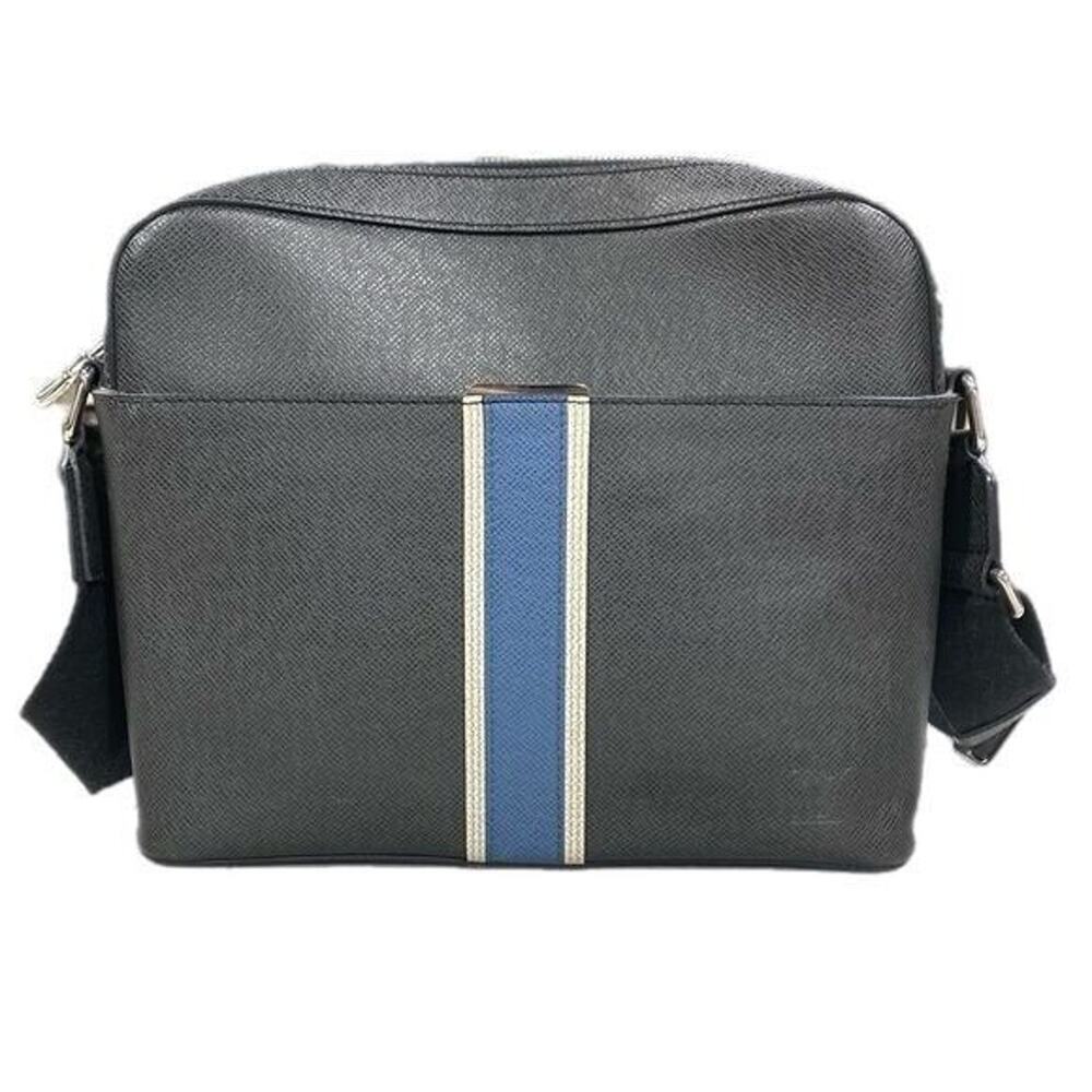 Louis Vuitton Taiga Messenger Bag Anton Ardoise Leather Quiet Luxury